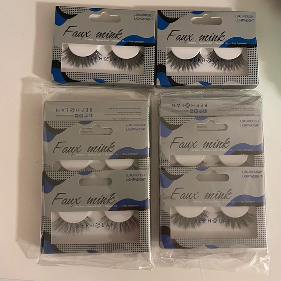 3D Layered Effect, Reusable, Handmade&Cruelty-Free, False Bepholan Lashes 8 pcs - Picture 10 of 10